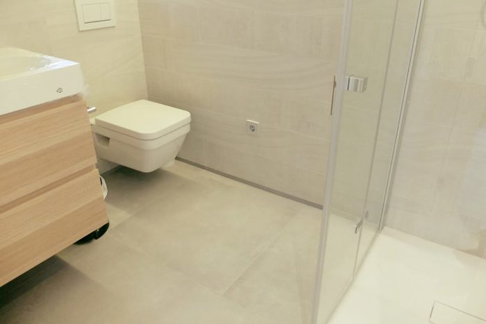 Baño ducha Habitacion Hotel Meridional Guardamar